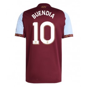 Aston Villa Emiliano Buendia #10 Hemmakläder 2025-26 Kortärmad